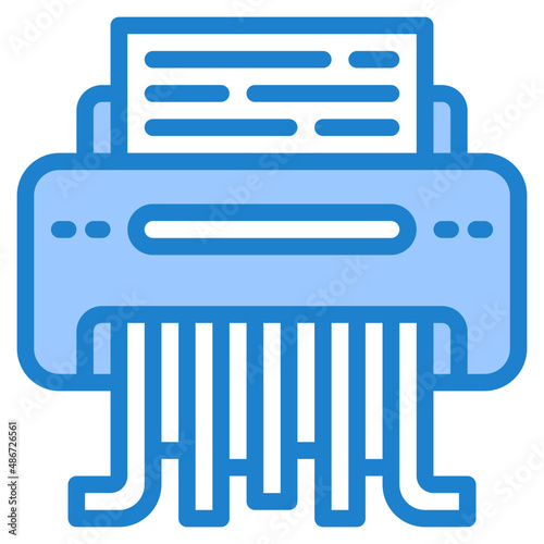 destroy blue style icon