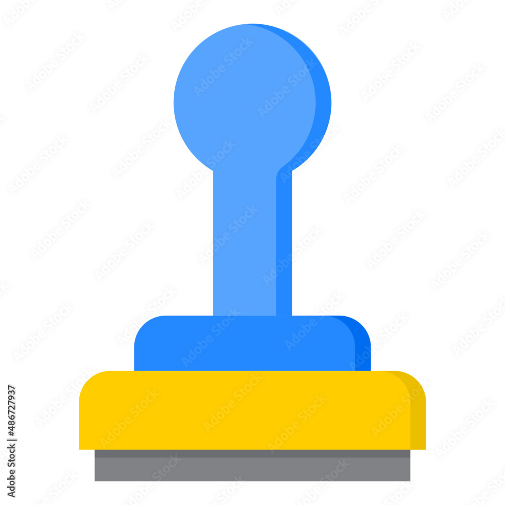 Obraz premium stamp flat style icon