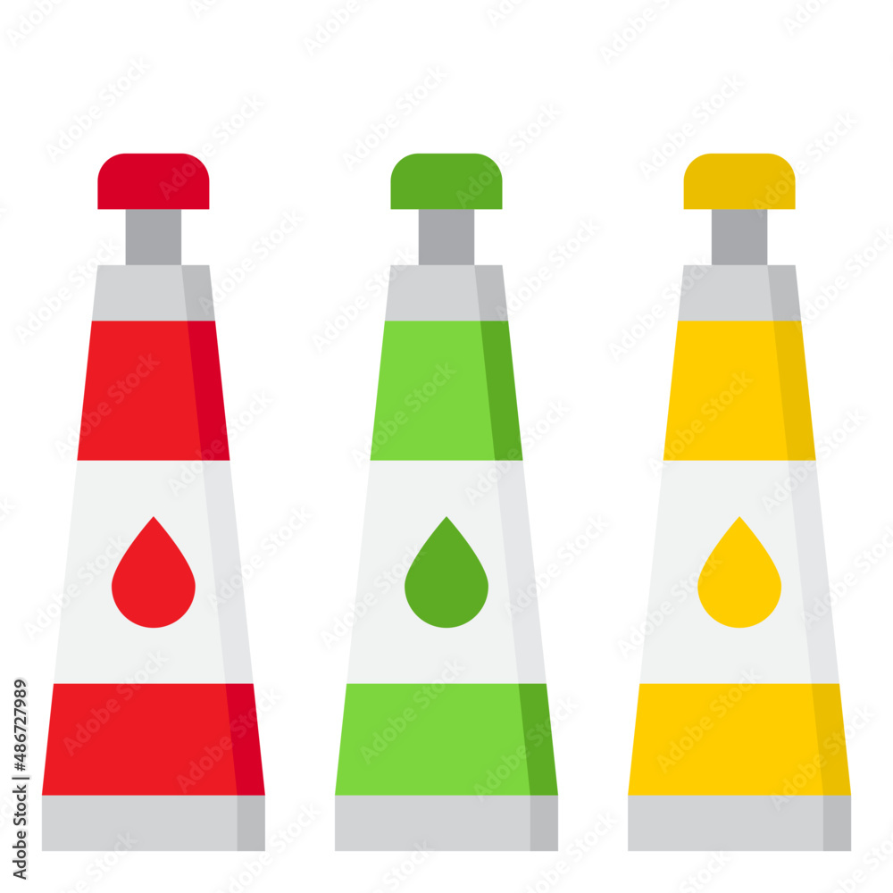 water color flat style icon water color flat style icon