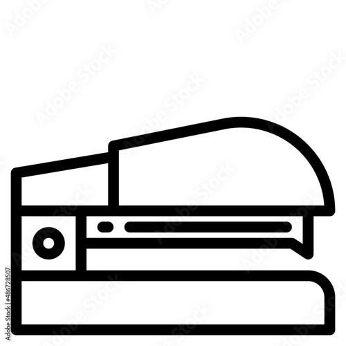 stapler outline style icon