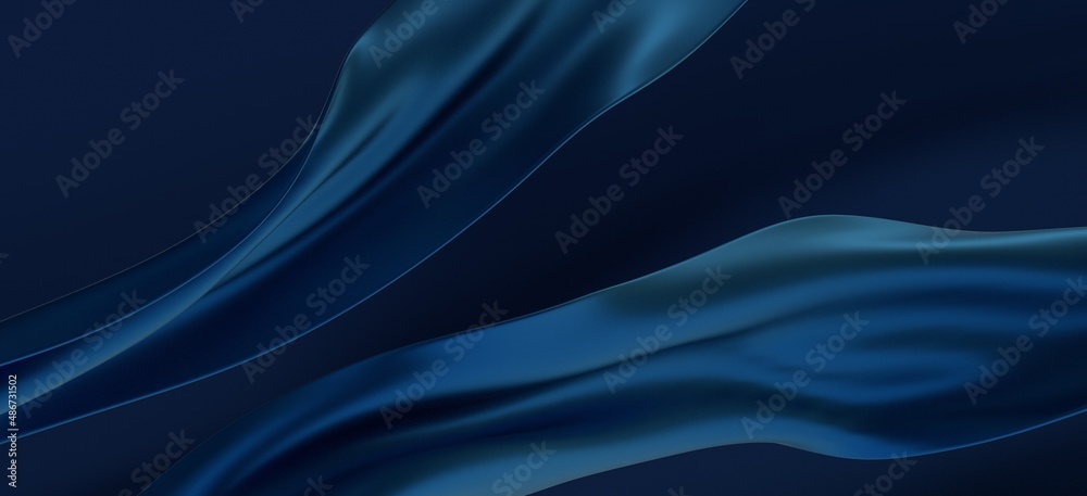 abstract blue and navy blue wave background, 3d rendering wavy wallpaper abstract blue and navy blue wave background, 3d rendering wavy wallpaper