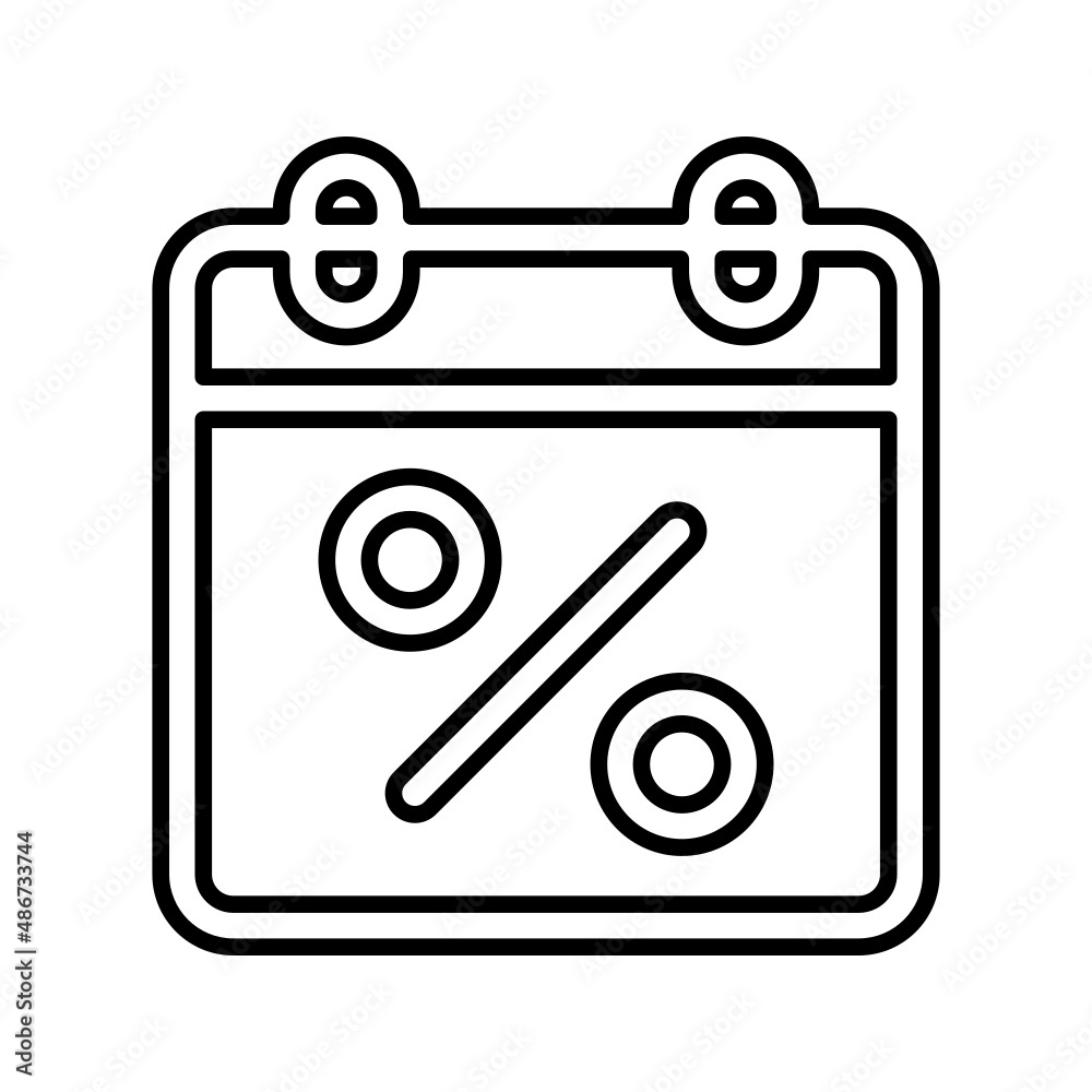 Discount date icon Discount date icon