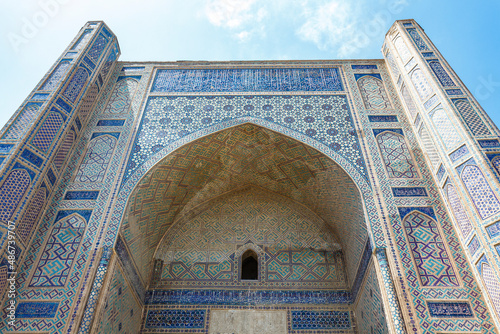 Bibi-Khanym Mosque in Samarkand, Uzbekistan, Central Asia