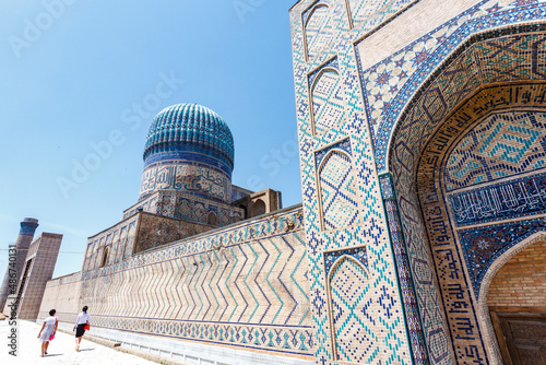 Bibi-Khanym Mosque in Samarkand, Uzbekistan, Central Asia photo