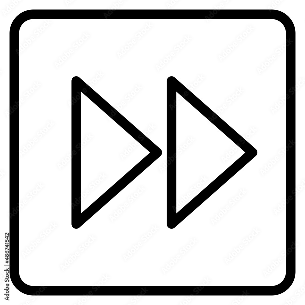 next outline style icon