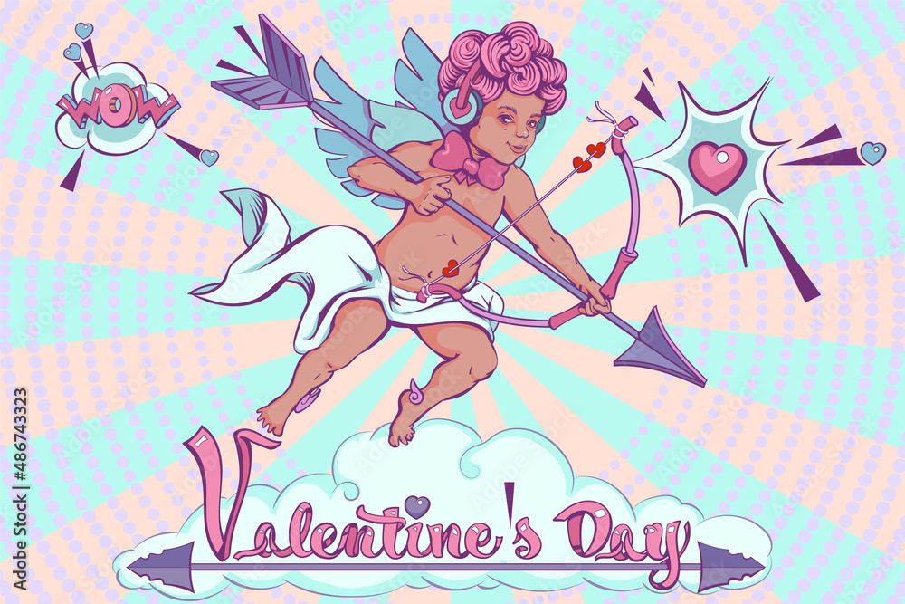 Festive Cupid is looking for lovers