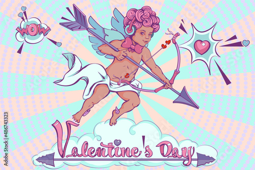 Festive Cupid is looking for lovers