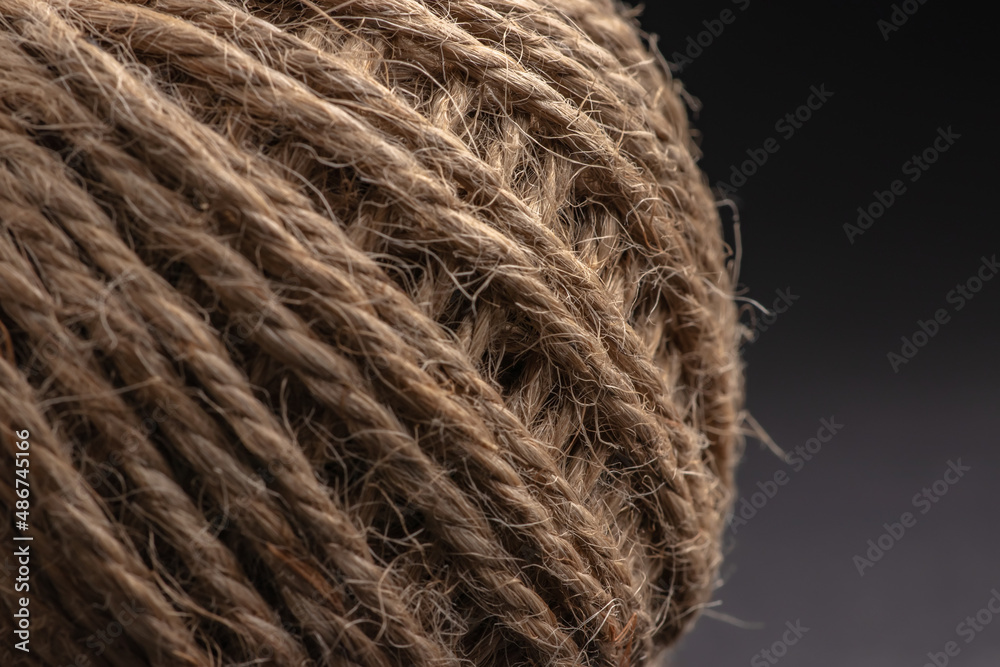 Fototapeta premium Close up of an rope as a background