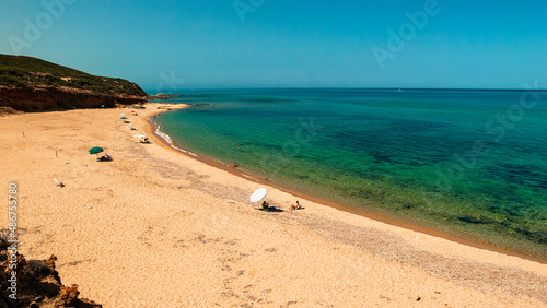 Sardegna, spiaggia di Su Pistoccu, Marina di Arbus, Italia, Europa 