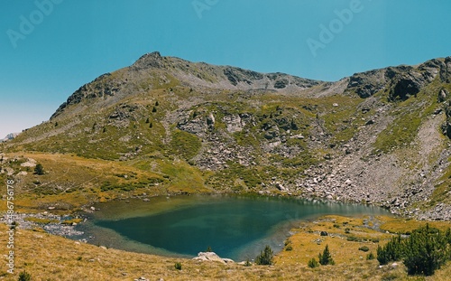 Lago de Angonella en Ordino (Andorra) photo