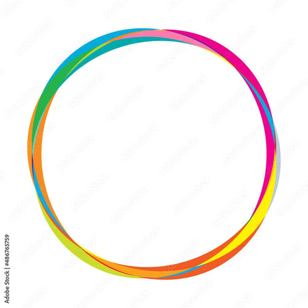 Abstract random circles geometric circular element Abstract random circles geometric circular element