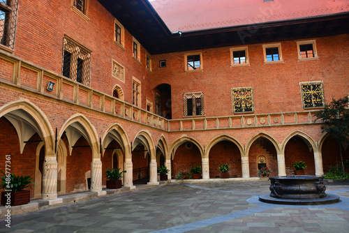 Collegium Maius, Jagiellonian University in Krakow, the oldest university in Poland photo