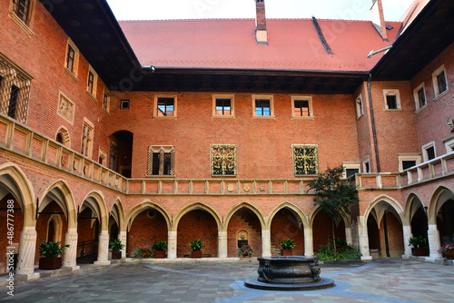 Collegium Maius, Jagiellonian University in Krakow, the oldest university in Poland photo