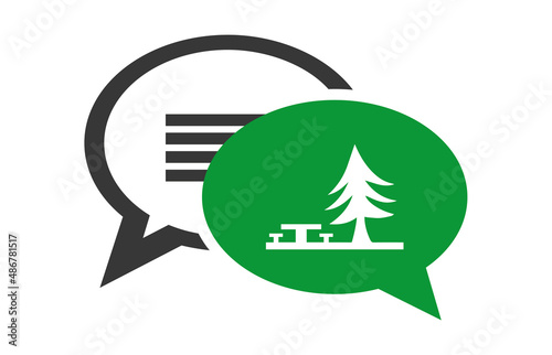 Logo aire de pique-nique.