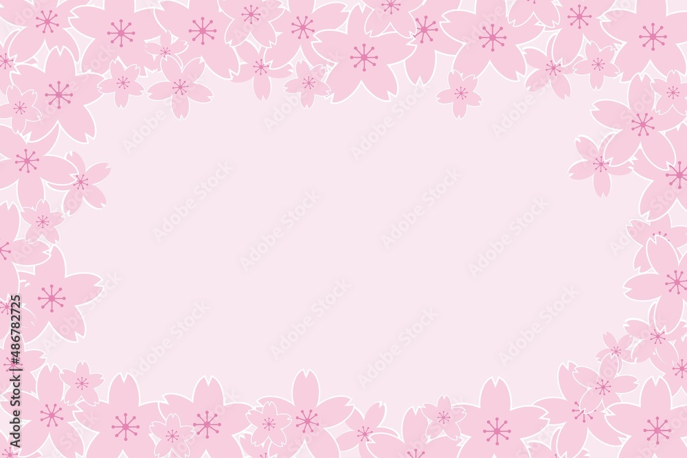 Sakura blossoms background. Vector illustration Sakura blossoms background. Vector illustration