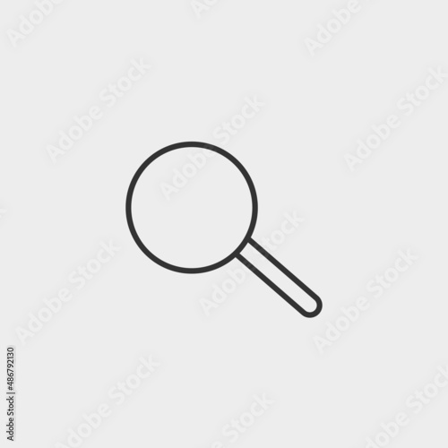 Search vector icon illustration sign