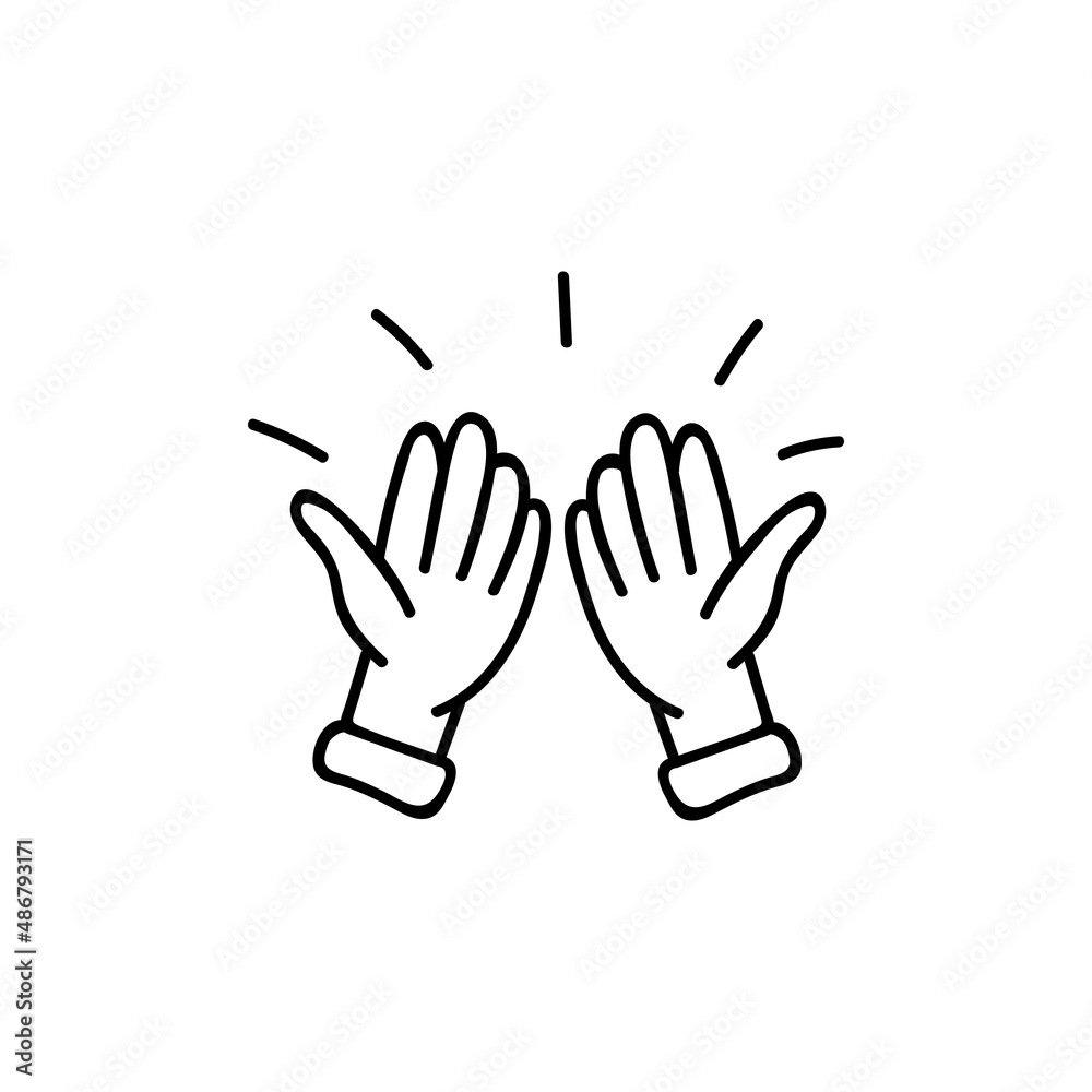 Hand drawn dua hands. Vector illustration in doodle style. Hand drawn dua hands. Vector illustration in doodle style.