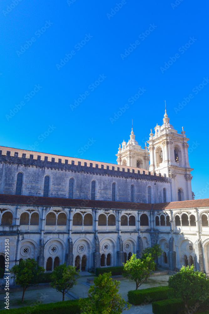Kreuzgang und Garten, Kloster Alcobaça - Portugal
