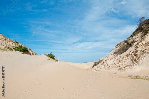 Fototapeta Naklejka Na Ścianę i Meble -  Sand dunes and sky