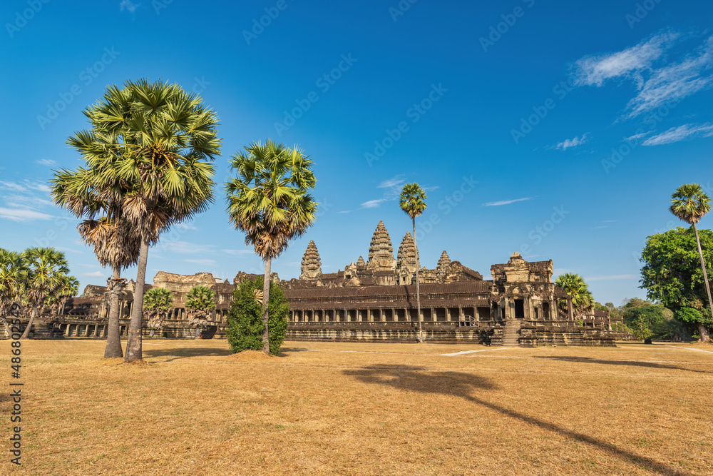 Obraz premium Siem Reap Cambodia, the famous Angkor Wat temple