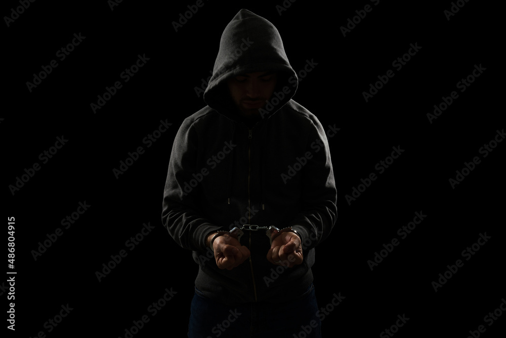 Skilled hacker getting arrested Skilled hacker getting arrested
