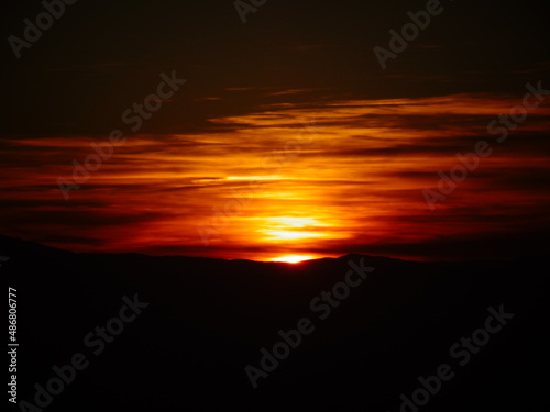 [Spain] View of the sunset from the hill of The Albaicín (Granada)