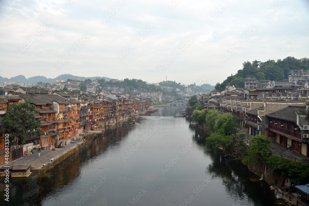 Fenghuang ancient Town in western Hunan, China