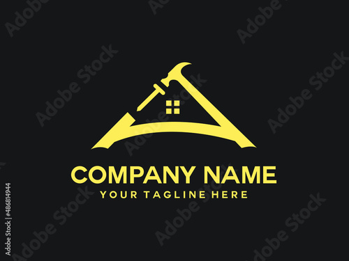 house logo for construction service providers 