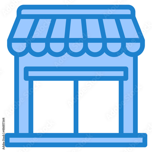 shop blue style icon