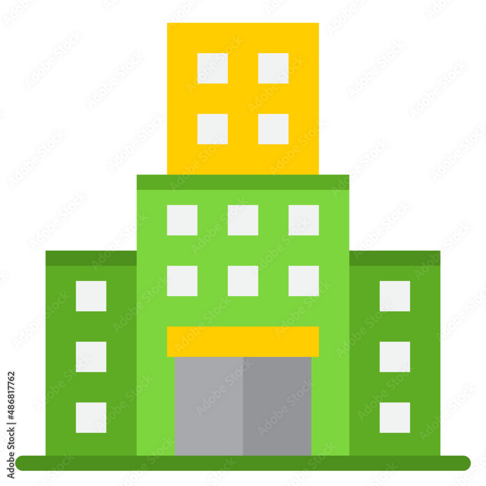 apartment flat style icon apartment flat style icon