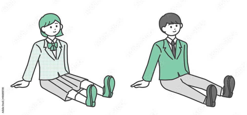 地べた に 座る イラスト – 座っているイラスト 描き方 | 床から立ち上がり介助方法の例 – NYLNK