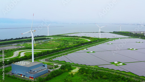 メガソーラー と風力発電 再生可能エネルギー