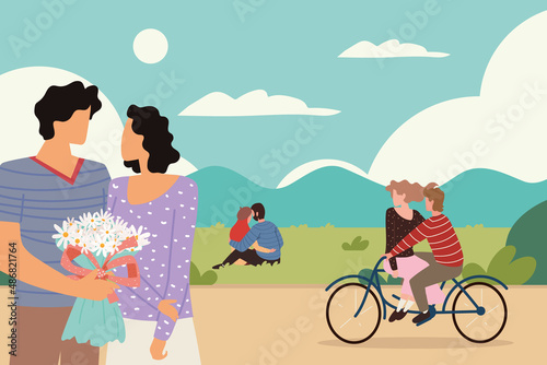 couples romantic date