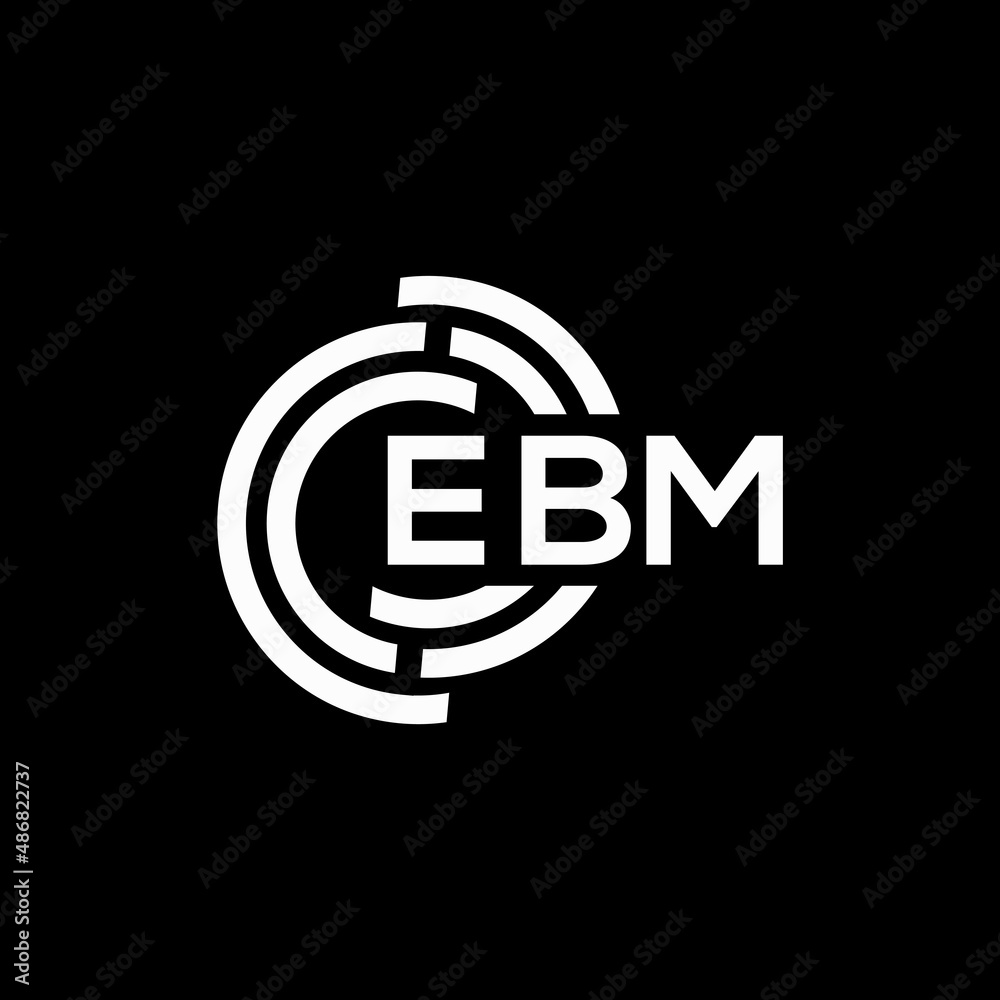 EBN letter logo design on black background. EBN creative initials letter logo concept. EBN letter design. EBN letter logo design on black background. EBN creative initials letter logo concept. EBN letter design.