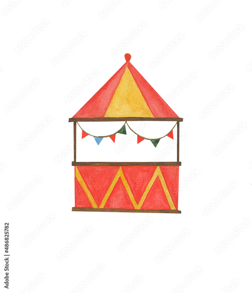 circus tent vector illustration circus tent vector illustration
