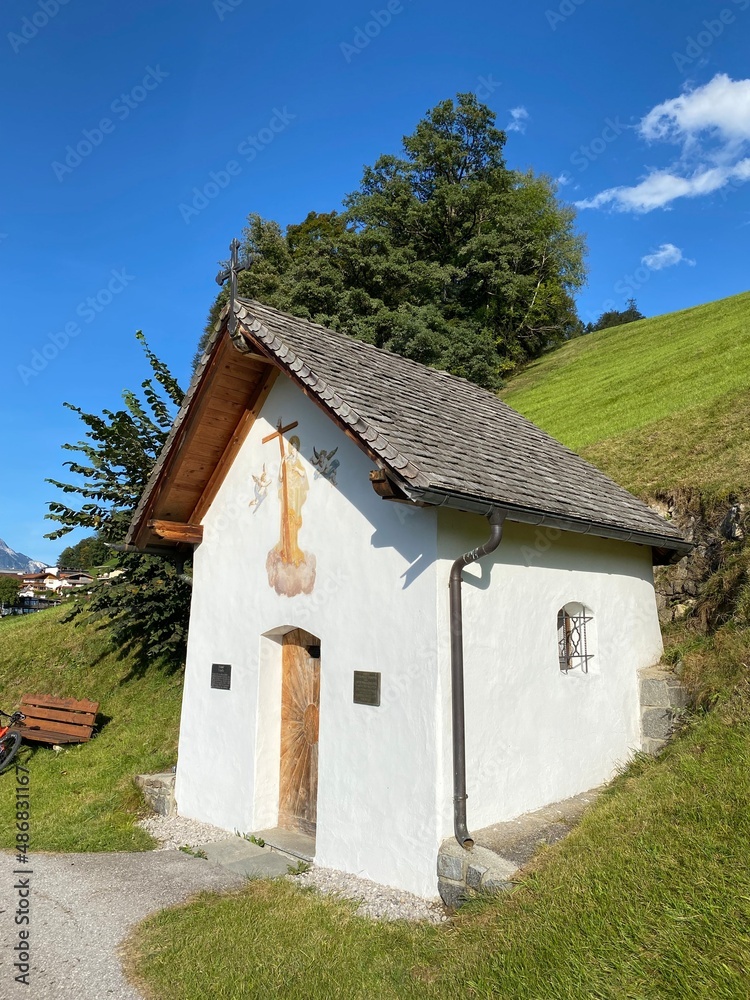 10 Kapellen Weg Gallzein Hof Gattern Wahrbühel im Bezirk Schwaz Inntal Tuxer Alpen Tirol Österreich 10 Kapellen Weg Gallzein Hof Gattern Wahrbühel im Bezirk Schwaz Inntal Tuxer Alpen Tirol Österreich