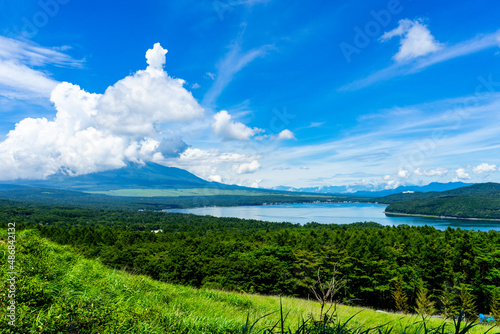 Photography landscape with sky