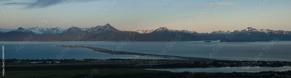 Homer, Alaska panorama