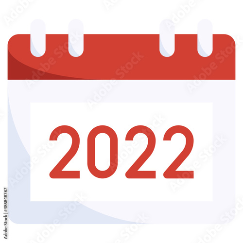 2022 flat icon,linear,outline,graphic,illustration