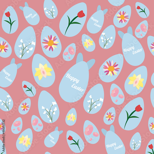 easter seamless pattern