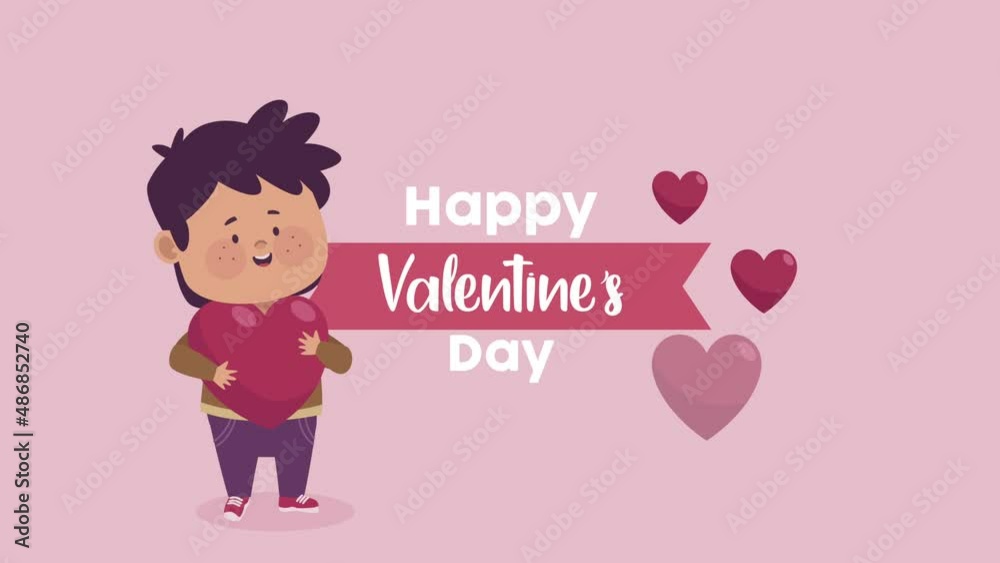 happy valentines day animation with boyfriend happy valentines day animation with boyfriend