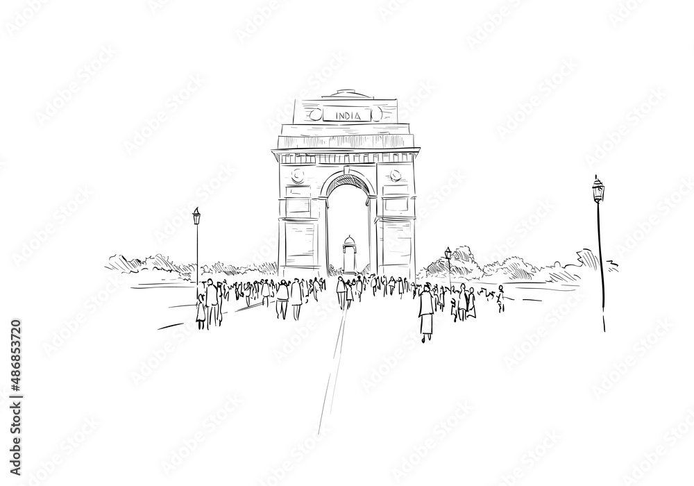 India Gate - for Ishan :3 » drawings » SketchPort-saigonsouth.com.vn