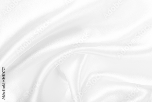 White fabric texture background. Smooth elegant white silk texture