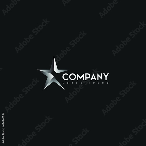 Star Logo Design Modern Vector Template. Star Logo. Vector Illustration