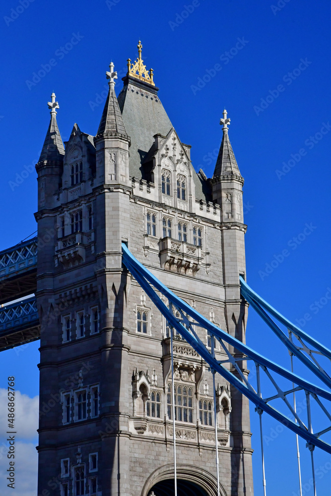 London; England - october 21 2021 : the Tower Bridge