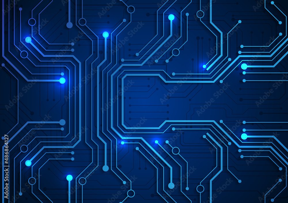 Circuit technology background with hi-tech digital Circuit technology background with hi-tech digital