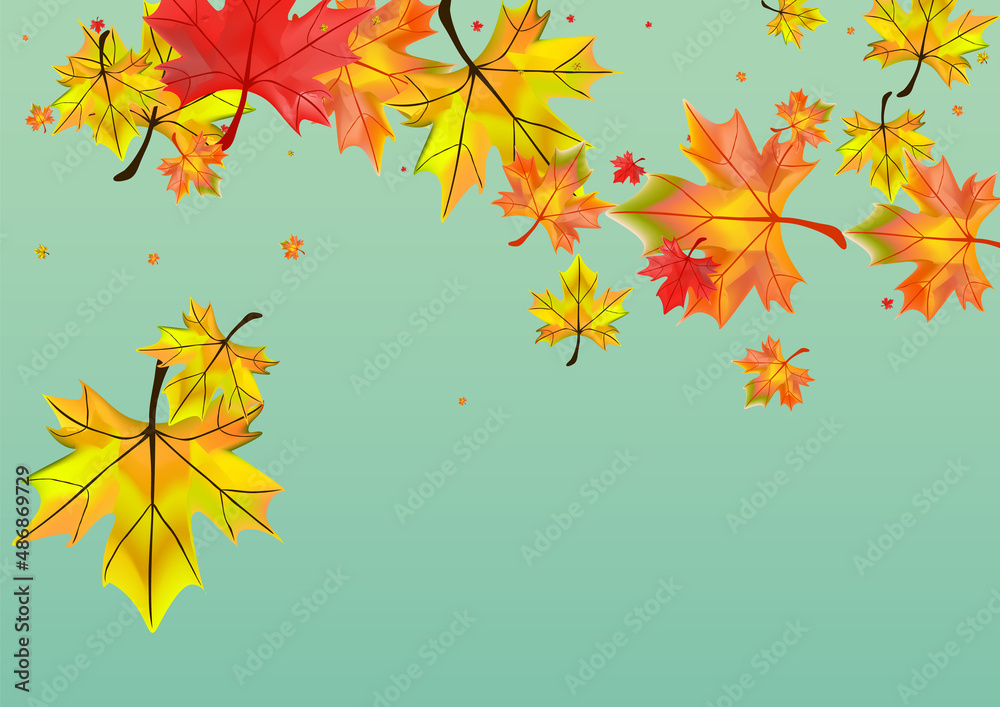 Red Leaf Background Green Vector. Foliage Collection Design. Autumnal Decor Leaves. Abstract Plant Card. Red Leaf Background Green Vector. Foliage Collection Design. Autumnal Decor Leaves. Abstract Plant Card.