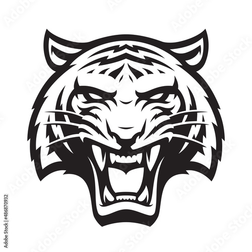Tiger Vector Mascot
