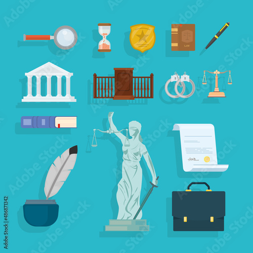 fourteen courthouse items