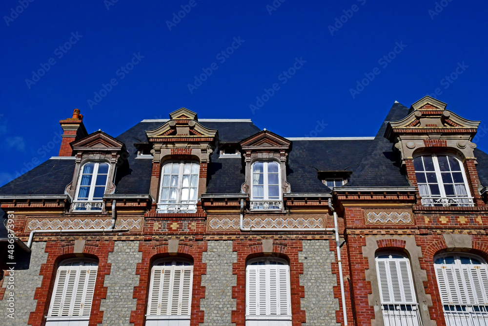 Houlgate; France - october 9 2020 : the picturesque city